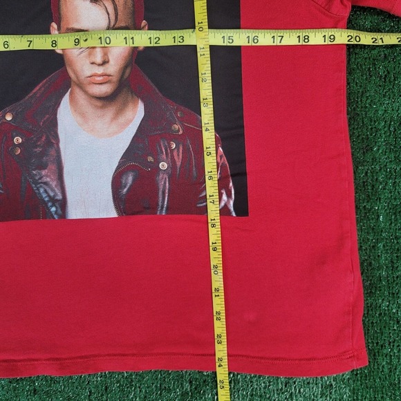 Cry Baby Shirt Women Medium Red Graphic Jonny Deep Rare Print Movie 80s Promo - Picture 5 of 6